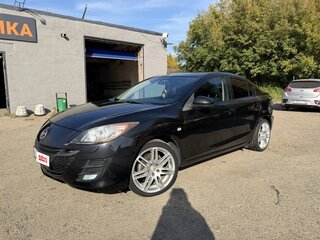 2010 Mazda 3 II (BL), чёрный, 850000 рублей, вид 1