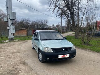 2007 Renault Logan I, зелёный, 210000 рублей, вид 1