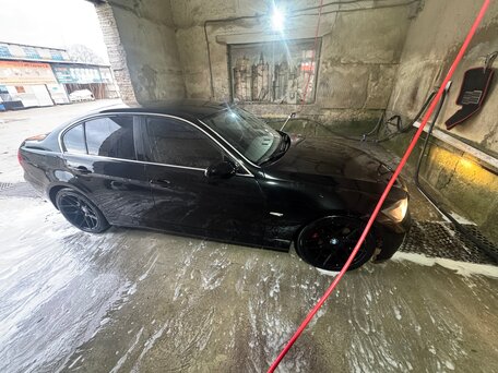 2008 BMW 3 серии 325i V (E90/E91/E92/E93), чёрный, 700000 рублей, вид 2