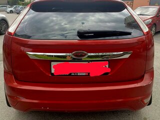 2008 Ford Focus II Рестайлинг, красный, 540000 рублей, вид 4