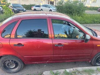 2006 Lada (ВАЗ) Kalina I, красный, 125000 рублей, вид 3