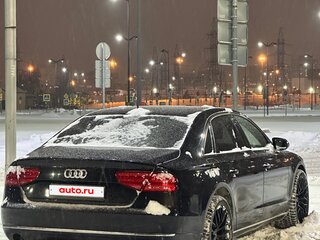 2012 Audi A8 Long III (D4), чёрный, 1699999 рублей, вид 3