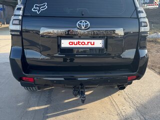 2021 Toyota Land Cruiser Prado 150 Series Рестайлинг 3, чёрный, 5555000 рублей, вид 4