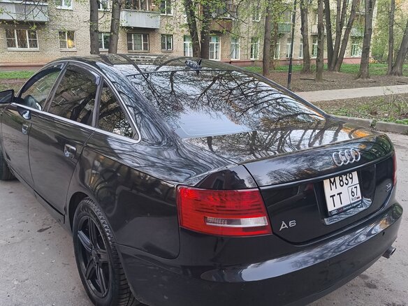 2004 Audi A6 III (C6), чёрный, 650000 рублей - вид 9