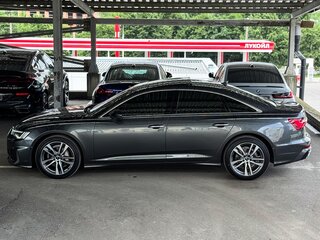2022 Audi A6 40 TDI V (C8), серый, 5550000 рублей, вид 4