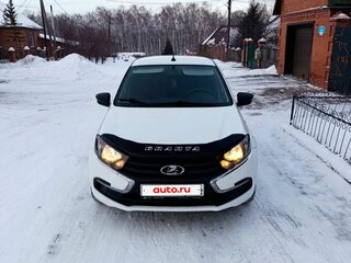 2019 Lada (ВАЗ) Granta I Рестайлинг, белый, 637000 рублей, вид 3