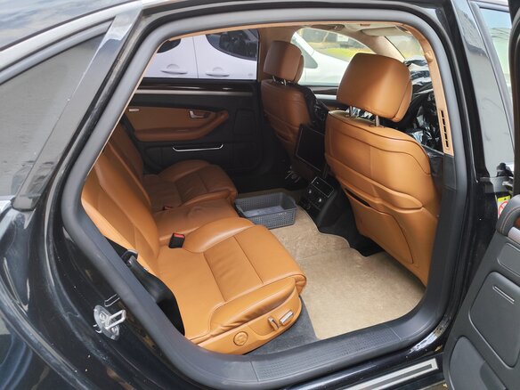 2008 Audi A8 II (D3) Рестайлинг 2, чёрный - вид 14