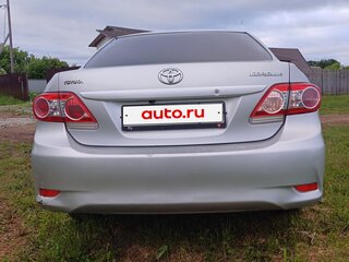 2012 Toyota Corolla X (E140, E150) Рестайлинг, серебристый, 750000 рублей, вид 3