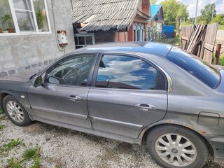 2005 Hyundai Sonata ТагАЗ IV (EF) Рестайлинг, серый, 320000 рублей, вид 4