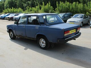 2006 Lada (ВАЗ) 2107, синий, 45000 рублей, вид 4