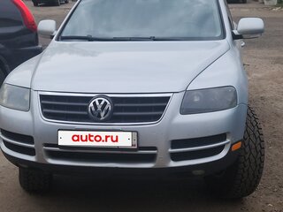 2004 Volkswagen Touareg I, серый, 800000 рублей, вид 4