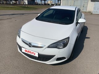 2013 Opel Astra GTC J Рестайлинг, белый, 1050000 рублей, вид 1