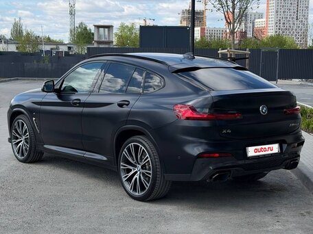 2020 BMW X4 M40i II (G02), чёрный, 5650000 рублей, вид 4