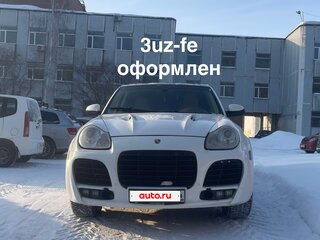 2003 Porsche Cayenne Turbo I (955), белый, 1500000 рублей, вид 1