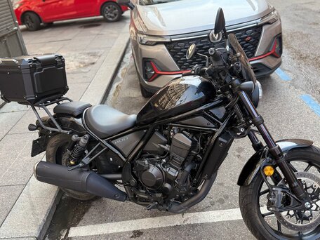 2022 Honda CMX 1100 Rebel, чёрный, 899000 рублей, вид 1
