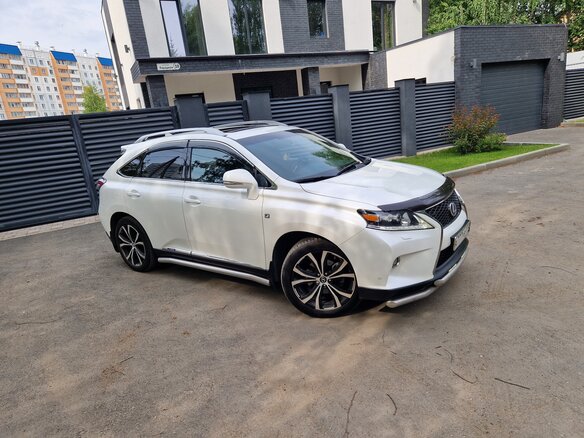 2012 Lexus RX 450h III Рестайлинг, белый, 2690000 рублей - вид 14