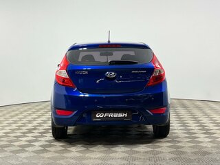 2012 Hyundai Solaris I, синий, 698900 рублей, вид 4