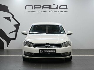 2012 Volkswagen Passat B7, белый, 1279900 рублей, вид 2
