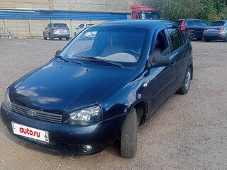 2007 Lada (ВАЗ) Kalina I, синий, 110000 рублей, вид 1