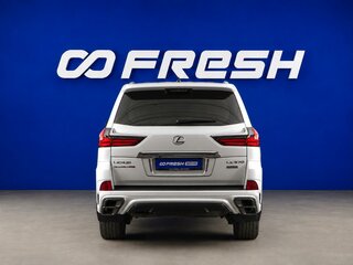 2020 Lexus LX 570 III Рестайлинг 2, белый, 8749077 рублей, вид 4