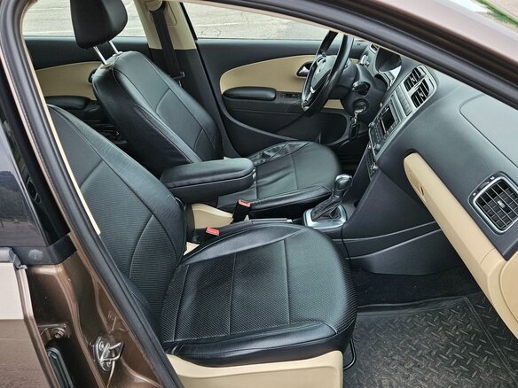 2016 Volkswagen Polo V Рестайлинг, коричневый - вид 8