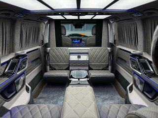 2026 Mercedes-Benz V-Класс Extra Long 300 d экстра длинный III (W447) Рестайлинг 2, чёрный, 37900000 рублей, вид 2