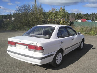 2001 Nissan Sunny B15, белый, 320000 рублей, вид 4