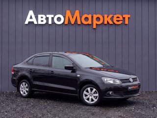 2012 Volkswagen Polo V, чёрный, 820000 рублей, вид 1