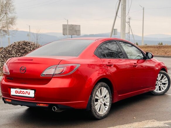 2007 Mazda 6 II (GH), красный, 820000 рублей - вид 5