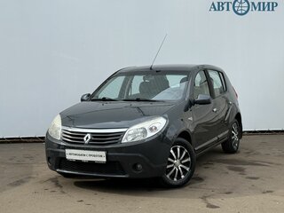 2010 Renault Sandero I, серый, 590000 рублей, вид 1