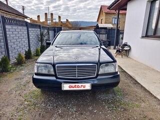 1993 Mercedes-Benz S-Класс 280 5-speed III (W140), синий, 950000 рублей, вид 3