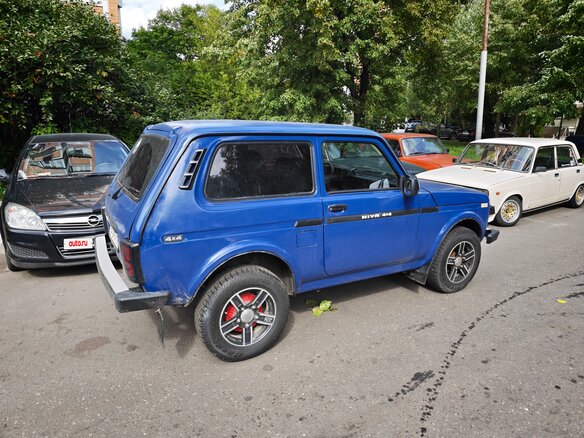 2007 Lada (ВАЗ) 2121 (4x4) I Рестайлинг, синий, 425000 рублей - вид 6