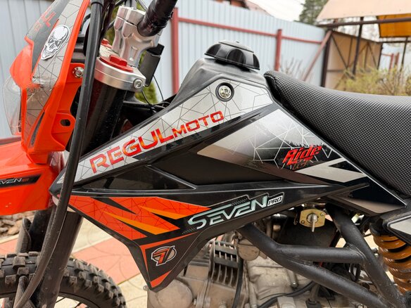 2023 Regulmoto Seven Pro, оранжевый, 75000 рублей - вид 5