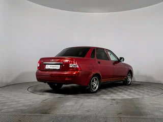 2007 Lada (ВАЗ) Priora I, красный, 135000 рублей, вид 5