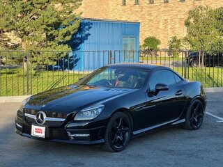 2012 Mercedes-Benz SLK-Класс 200 III (R172), чёрный, 1500000 рублей, вид 2