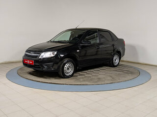 2018 Lada (ВАЗ) Granta I, чёрный, 449900 рублей, вид 4