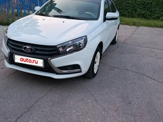 2018 Lada (ВАЗ) Vesta I, белый, 950000 рублей, вид 1