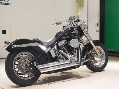 2010 Harley-Davidson Softail Custom, чёрный, 790000 рублей, вид 5