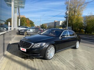 2015 Mercedes-Benz Maybach S-Класс 500 I (X222), чёрный, 3697000 рублей, вид 1