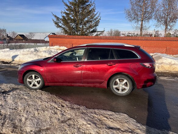 2008 Mazda 6 II (GH), красный, 630000 рублей - вид 7