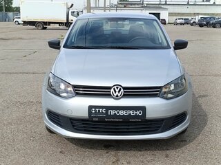 2013 Volkswagen Polo V, серебристый, 490000 рублей, вид 2