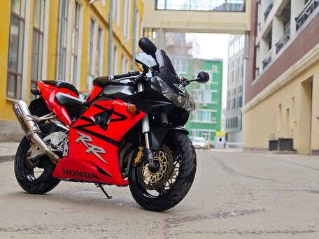 2003 Honda CBR 954RR Fireblade, красный, 350000 рублей, вид 3