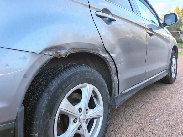 2012 Mitsubishi ASX I Рестайлинг, серый, 700000 рублей - вид 8