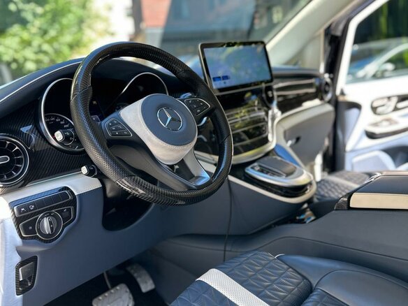 2023 Mercedes-Benz V-Класс Long 260 длинный III (W447) Рестайлинг, чёрный, 8500000 рублей - вид 15