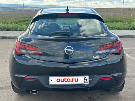 2012 Opel Astra GTC J Рестайлинг, чёрный, 743000 рублей, вид 5