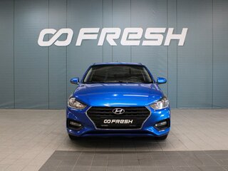 2017 Hyundai Solaris II, синий, 1290000 рублей, вид 3