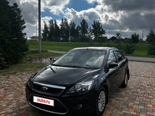 2008 Ford Focus II Рестайлинг, чёрный, 490000 рублей, вид 2
