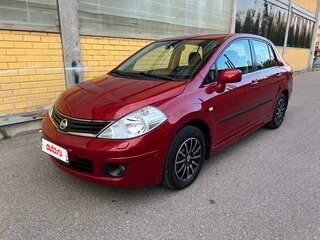 2012 Nissan Tiida I Рестайлинг, красный, 930000 рублей, вид 2