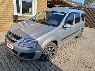 2016 Lada (ВАЗ) Largus I, серебристый, 1150000 рублей, вид 1