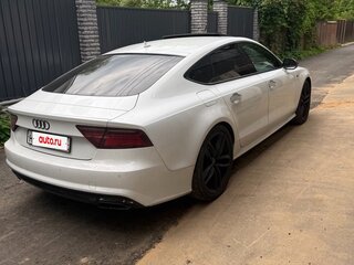 2016 Audi A7 I (4G) Рестайлинг, белый, 3400000 рублей, вид 4